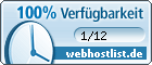 Webhostlist 100% Verfügbarkeit